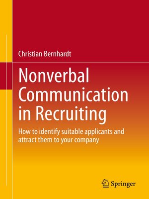 cover image of Nonverbal Communication in Recruiting